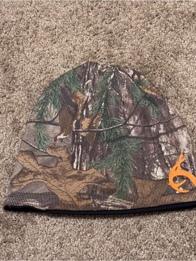 Realtree Camo Beanie Hat Cap Adult One Size Logo